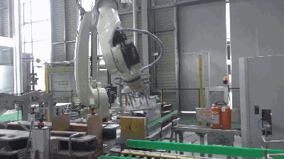 自動裝箱碼垛生產線