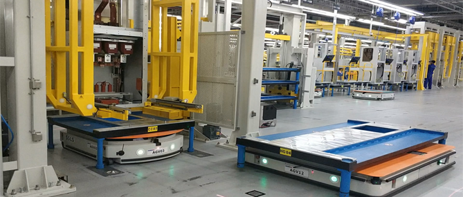 智能工廠里的無人駕駛“滴滴快車”