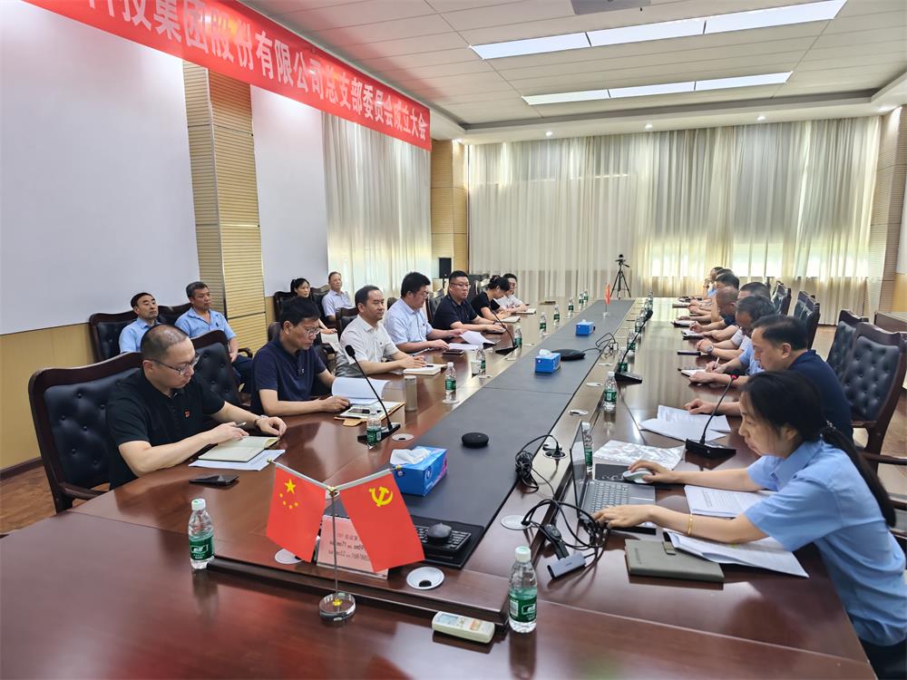 賽摩智能集團黨總支委員會成立